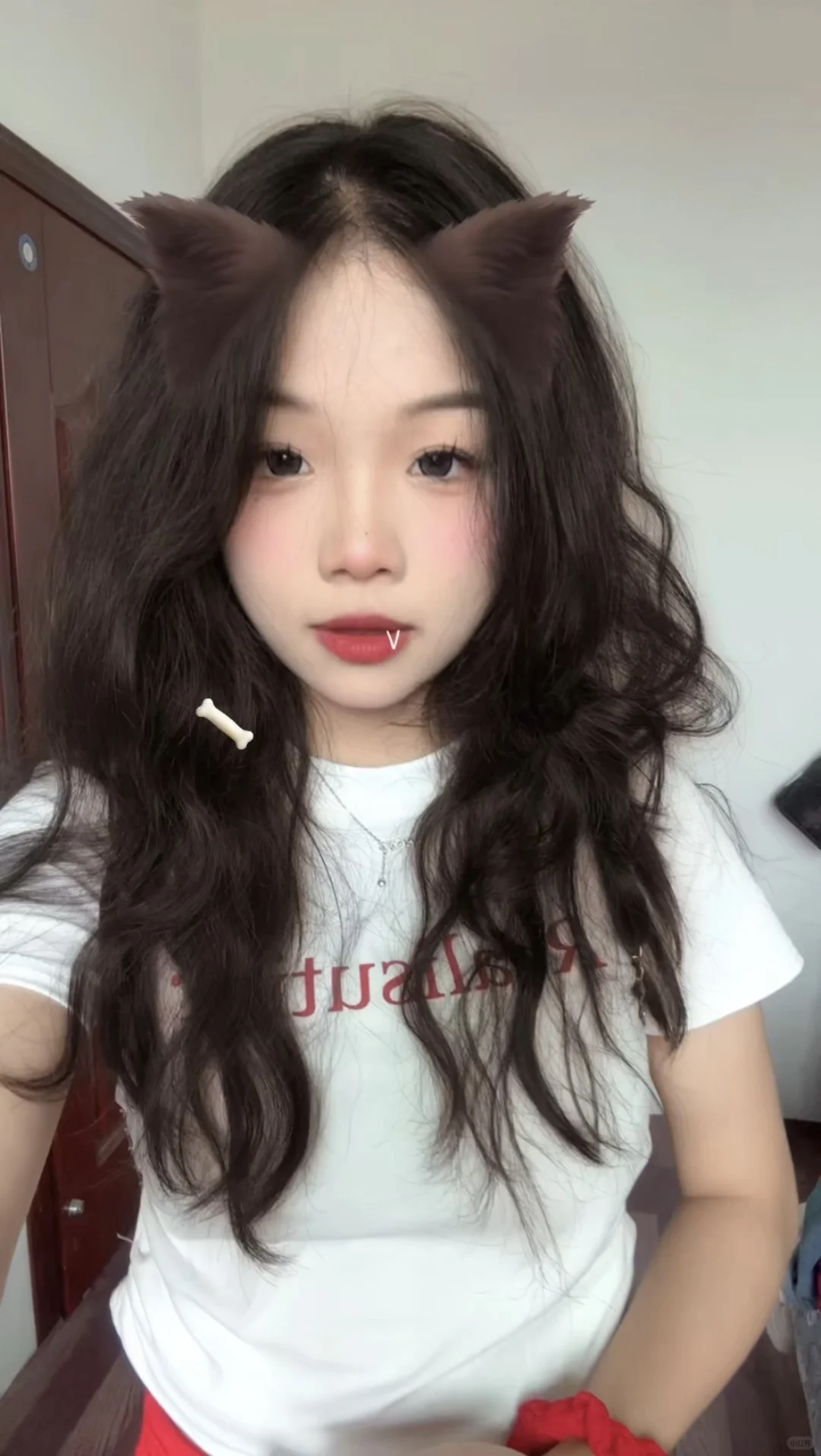 谁懂这种小衣服我这个屌丝穿上都变甜妹了