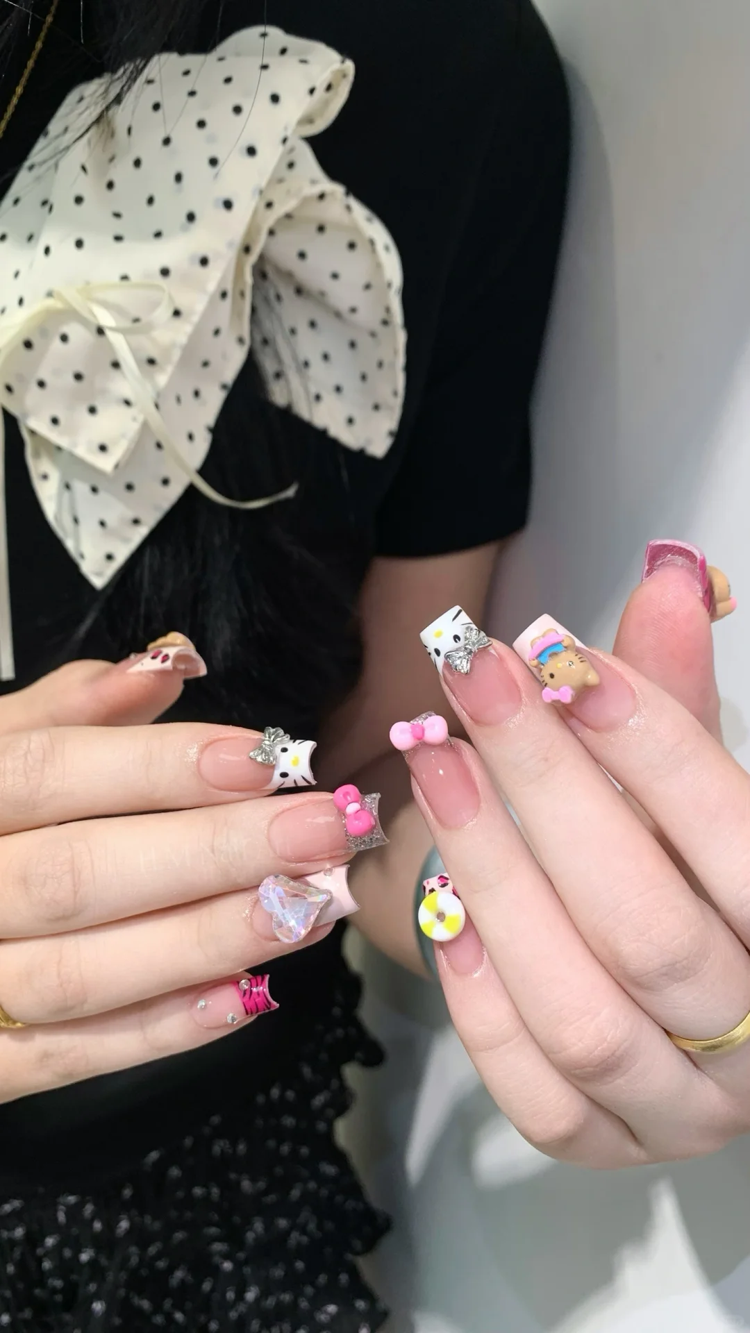 驻马店美甲｜夏日kitty
