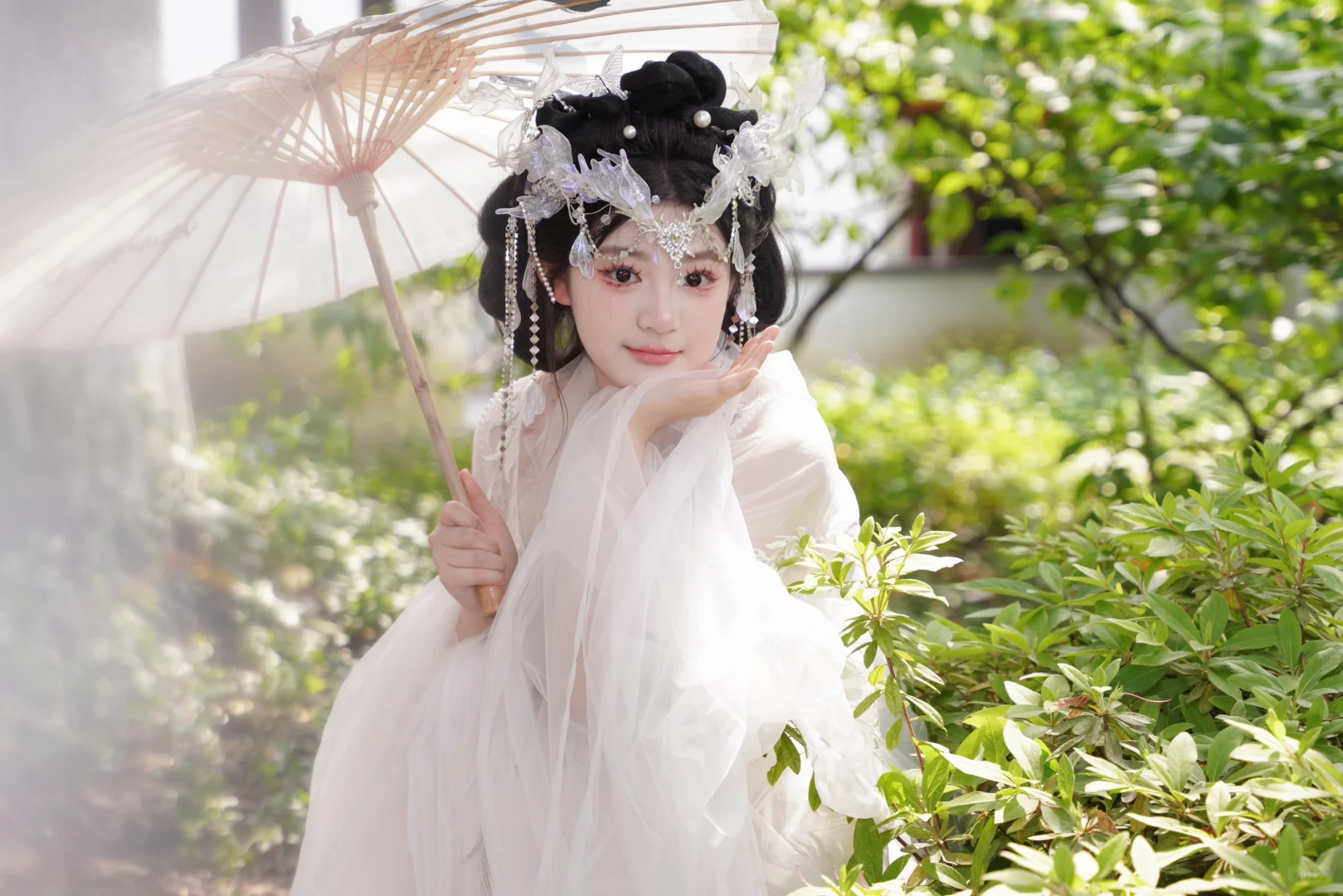 甜妹妆造