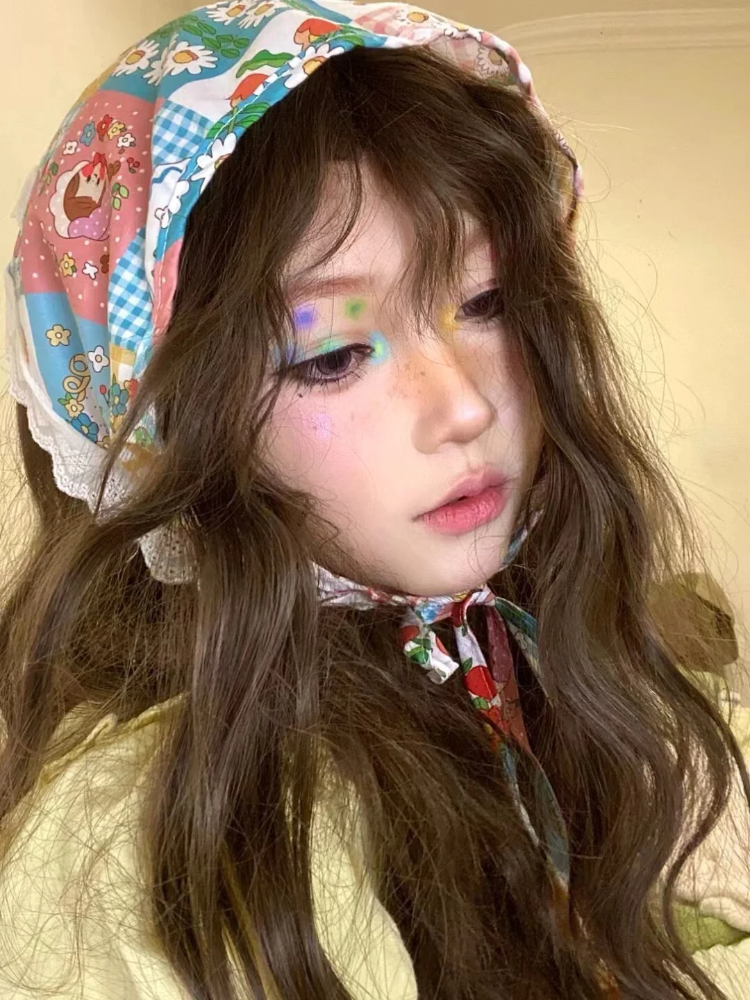 甜妹专属氛围腮红瞳色