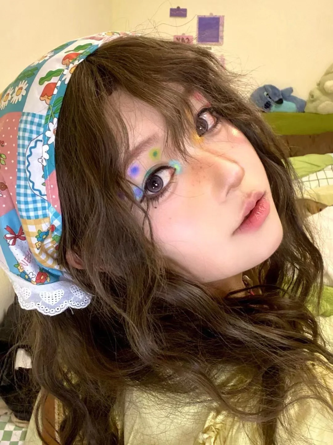 甜妹专属氛围腮红瞳色