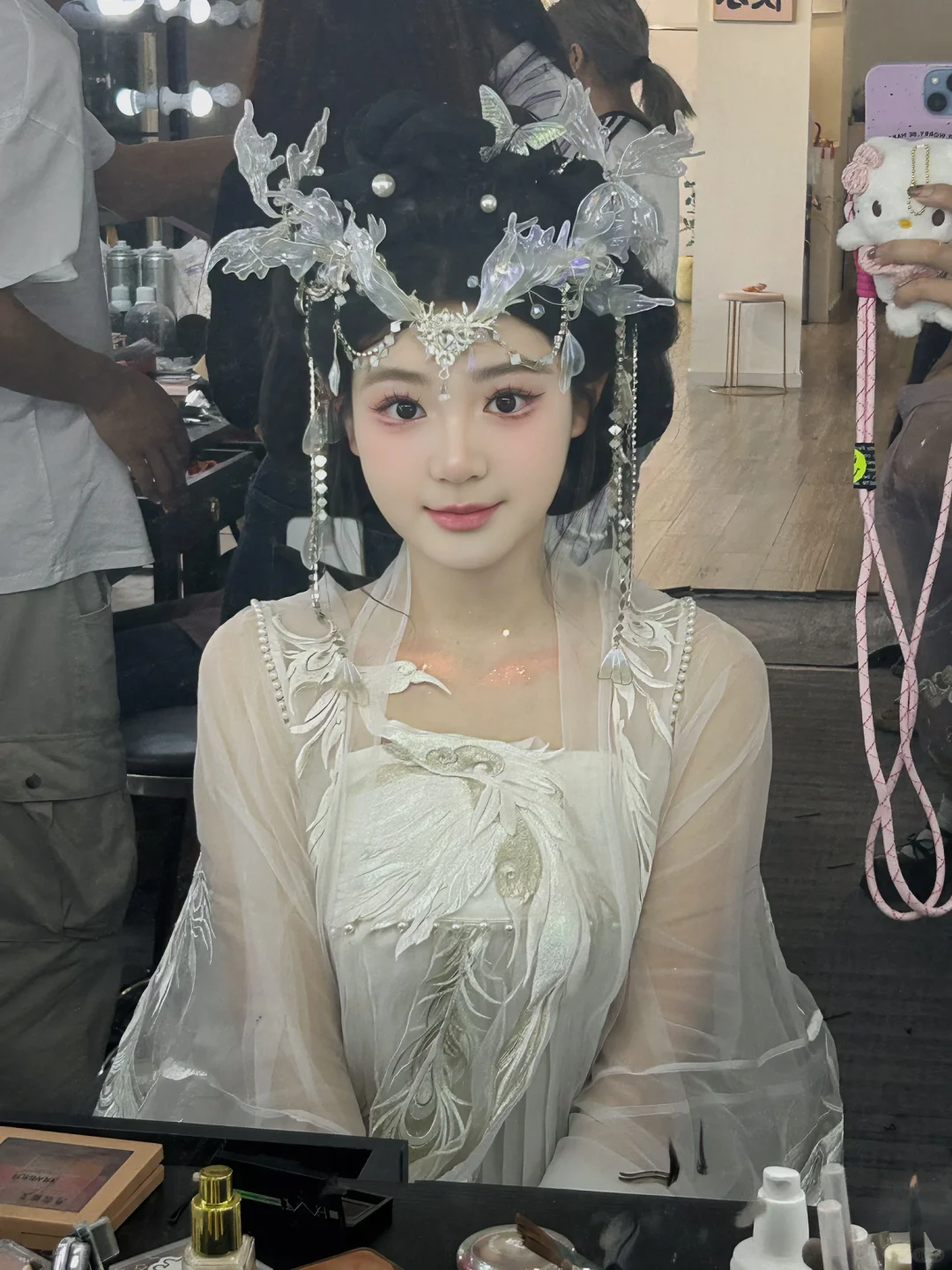 甜妹妆造