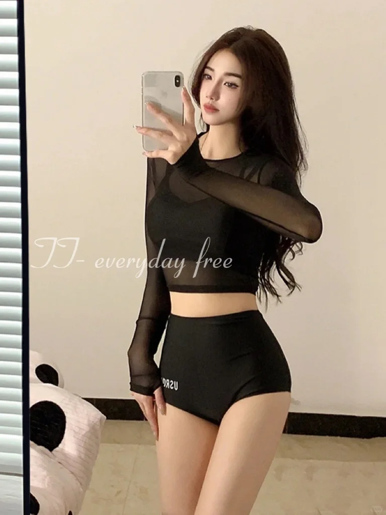 显瘦泳衣👙小肚小肚可以收住啦