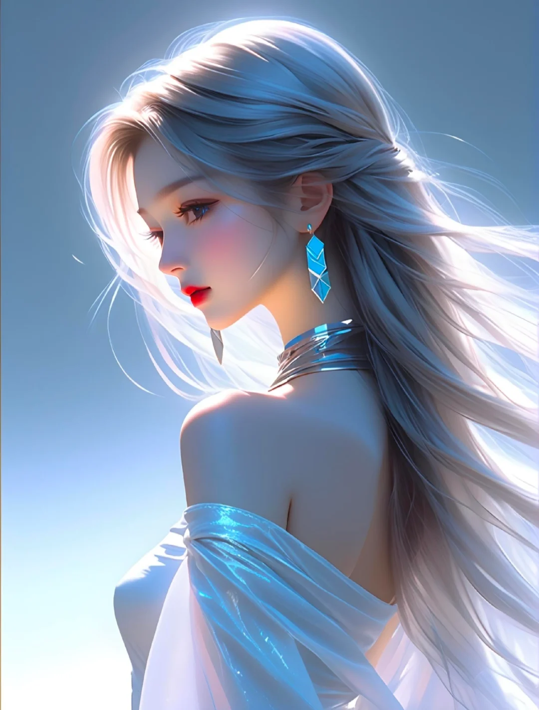 8张美女背影
