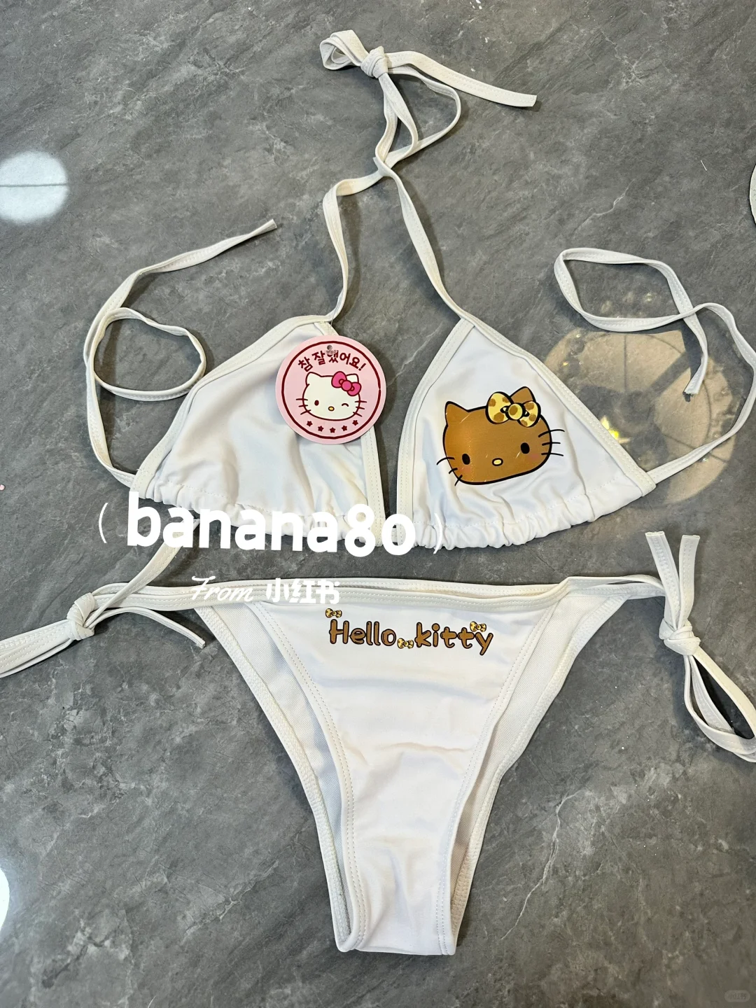 黑皮Kitty辣妹泳衣
