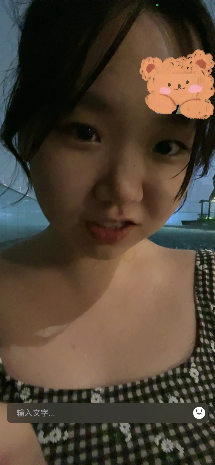 April pool day买到了人生泳衣