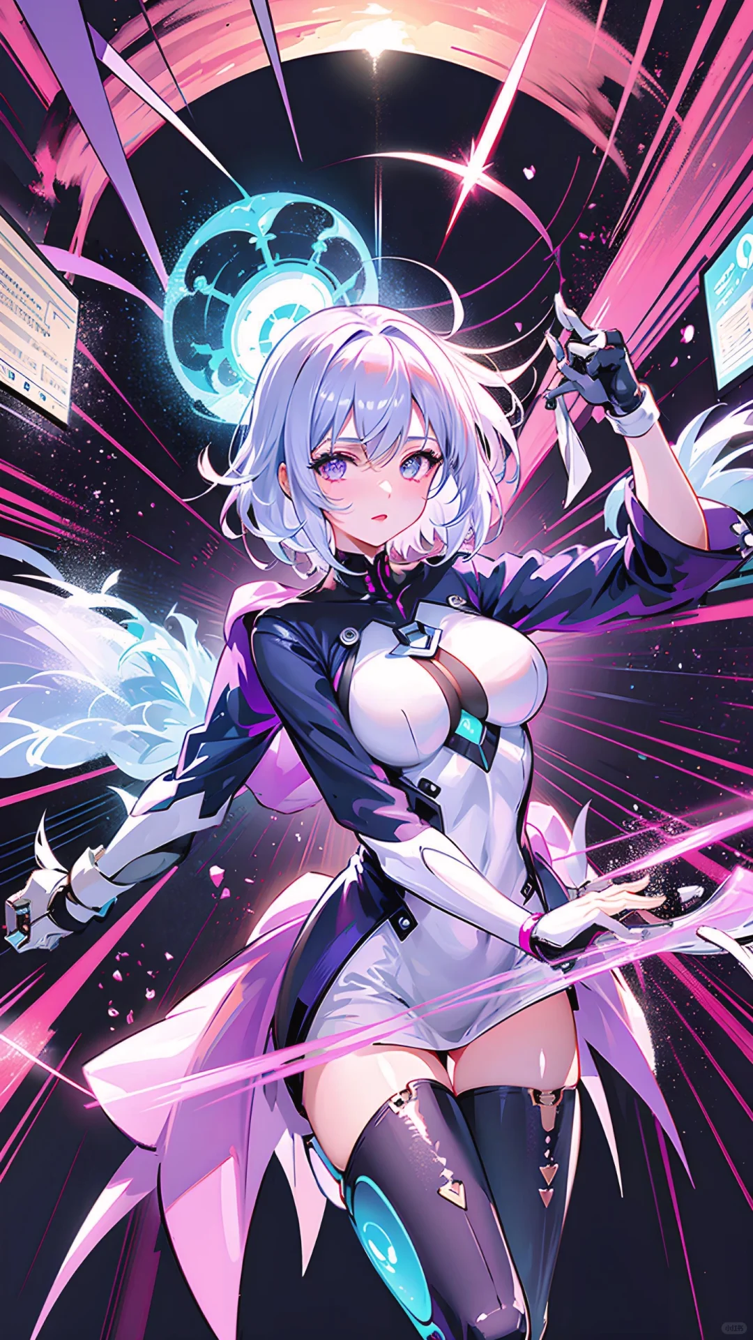 机甲美女好看不