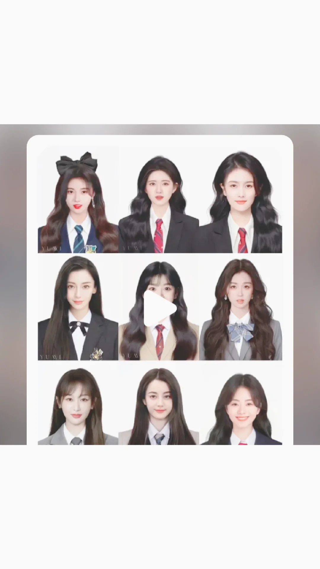 我身边都是美女
