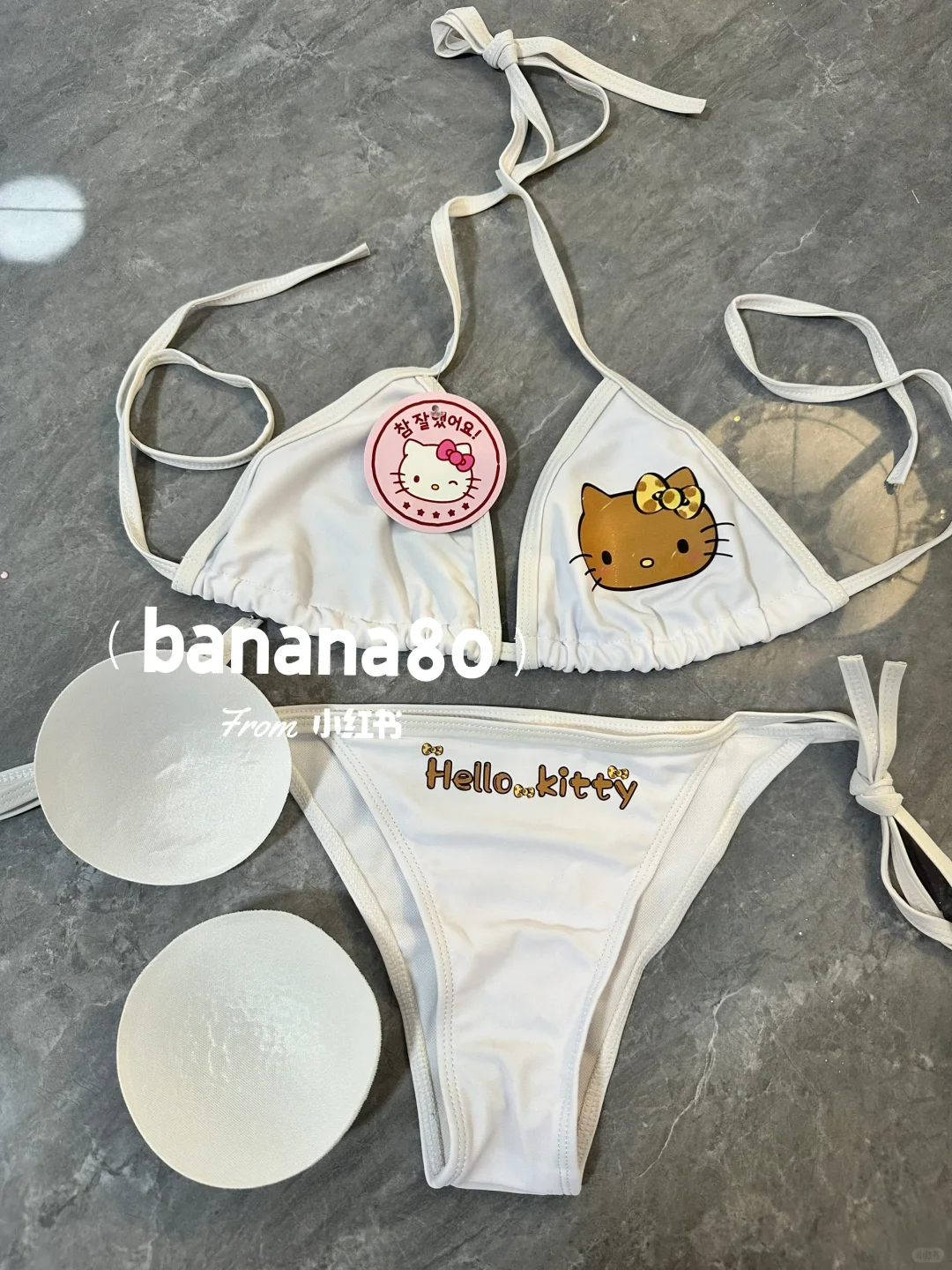 黑皮Kitty辣妹泳衣