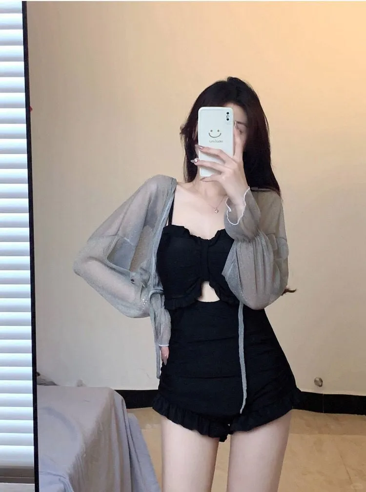显瘦性感连体泳衣👙