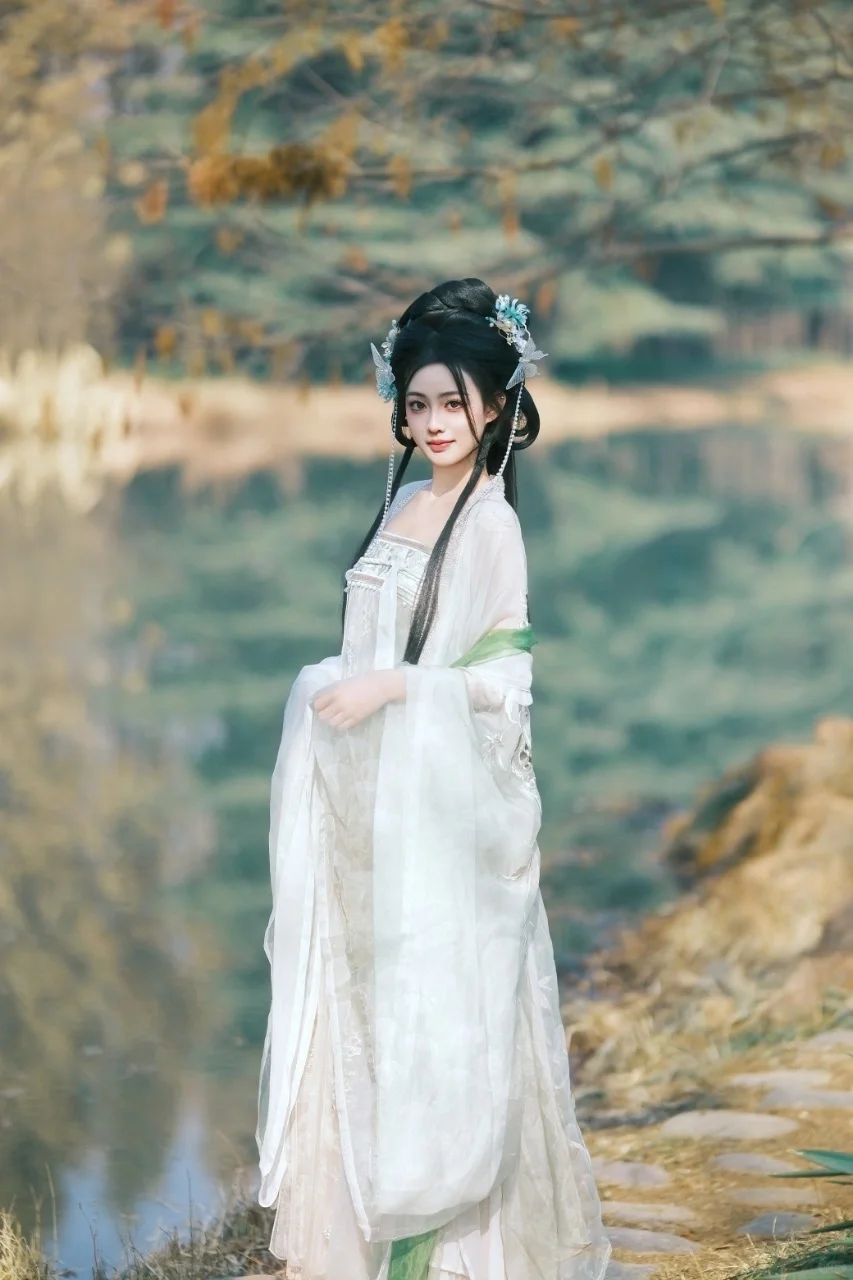 美哭了！轻氧感汉服写真～每一秒都很美