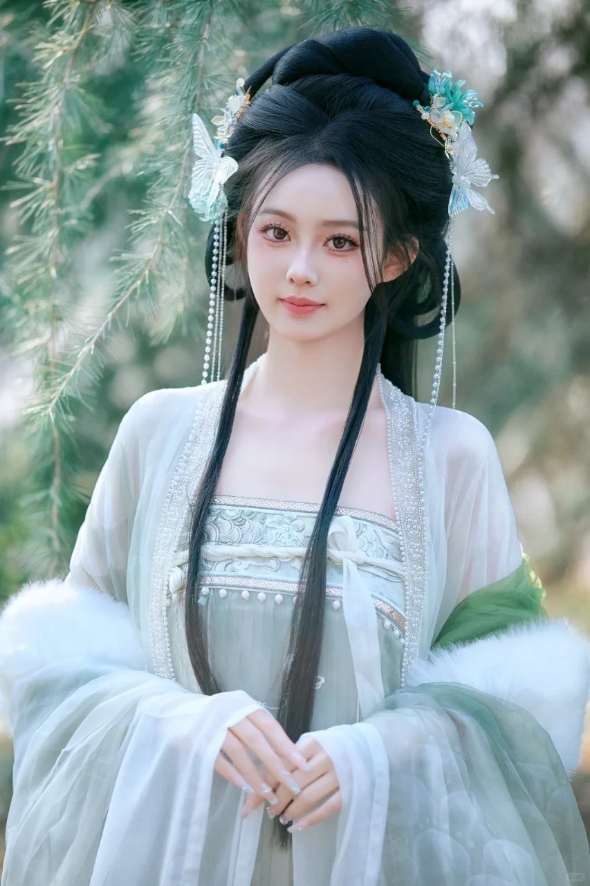 美哭了！轻氧感汉服写真～每一秒都很美