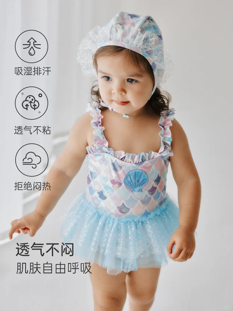 Oak Family上新｜畅游夏日人鱼公主泳衣