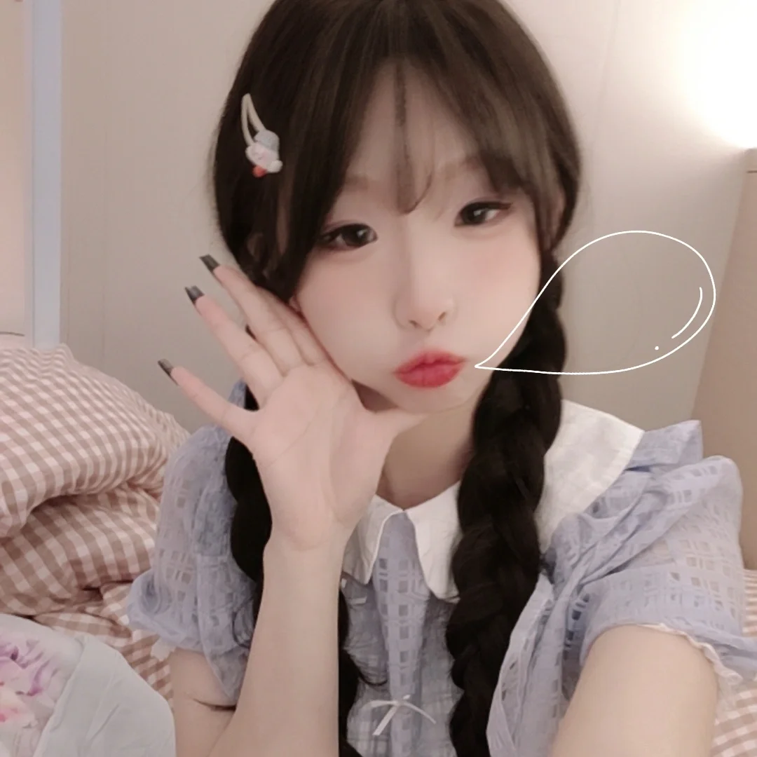 哇自拍的甜妹头像耶