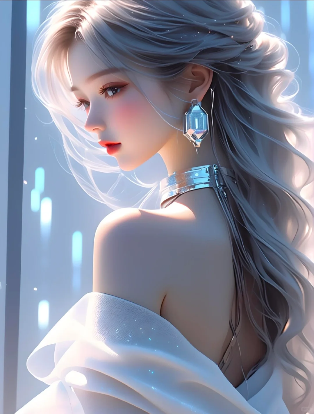 8张美女背影