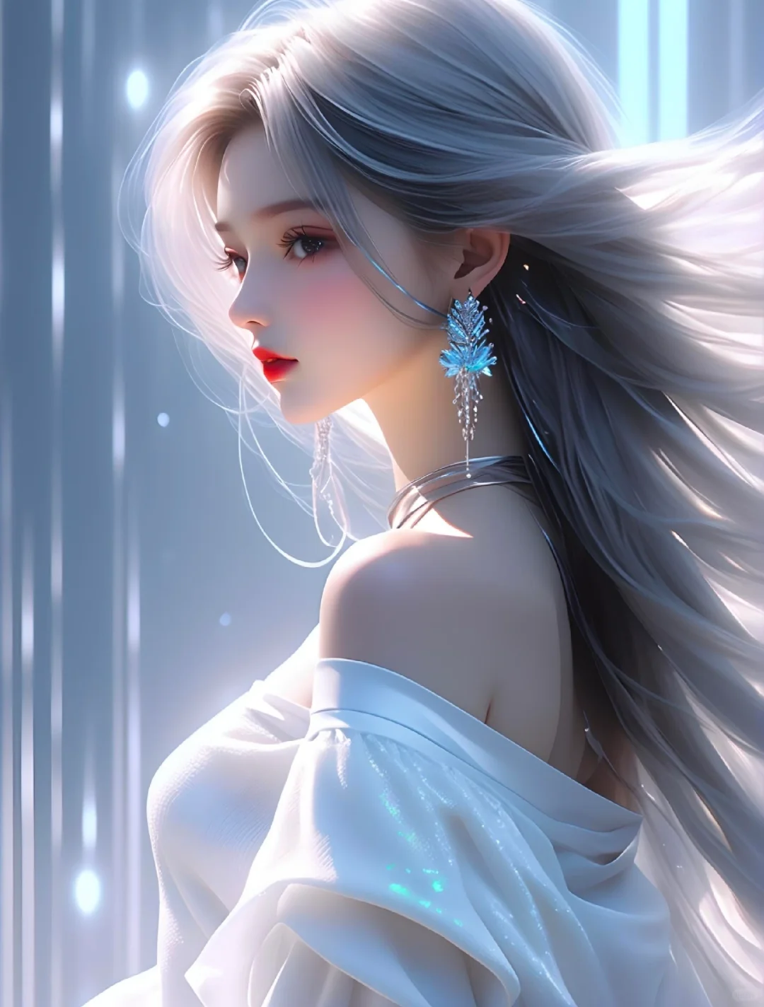 8张美女背影