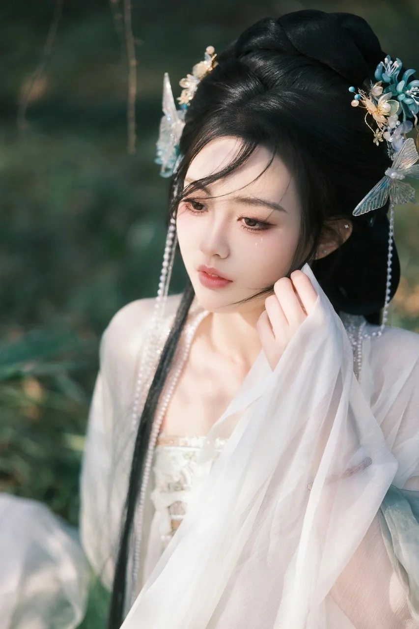 美哭了！轻氧感汉服写真～每一秒都很美