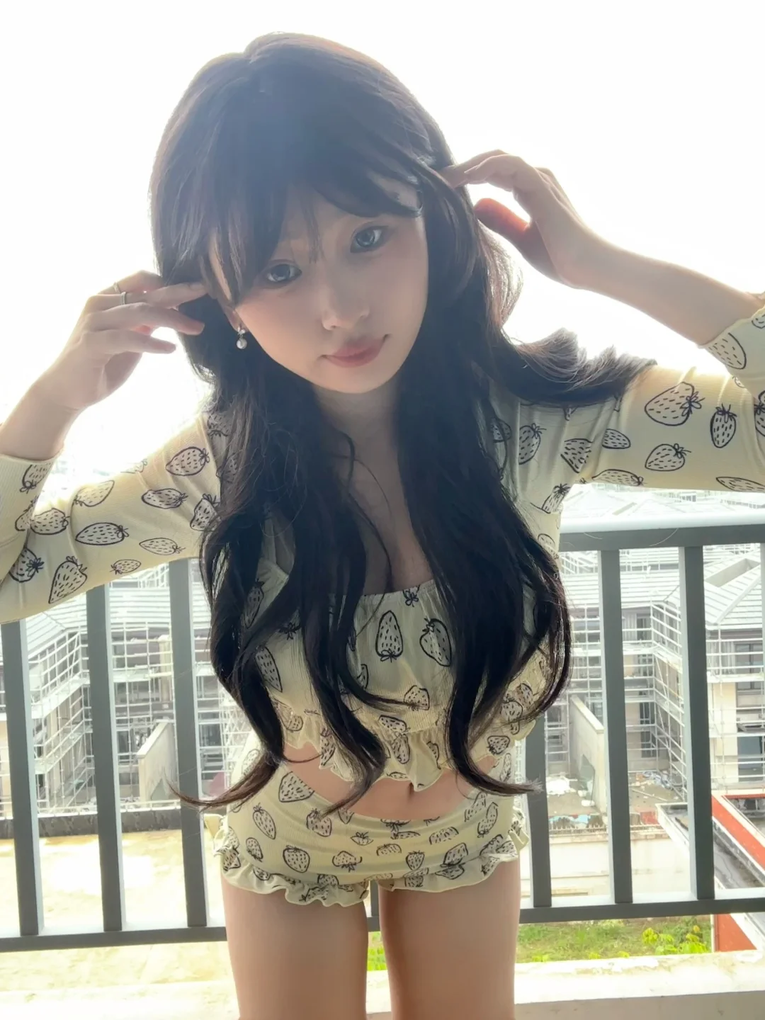 救命！这套泳衣也太可爱了！