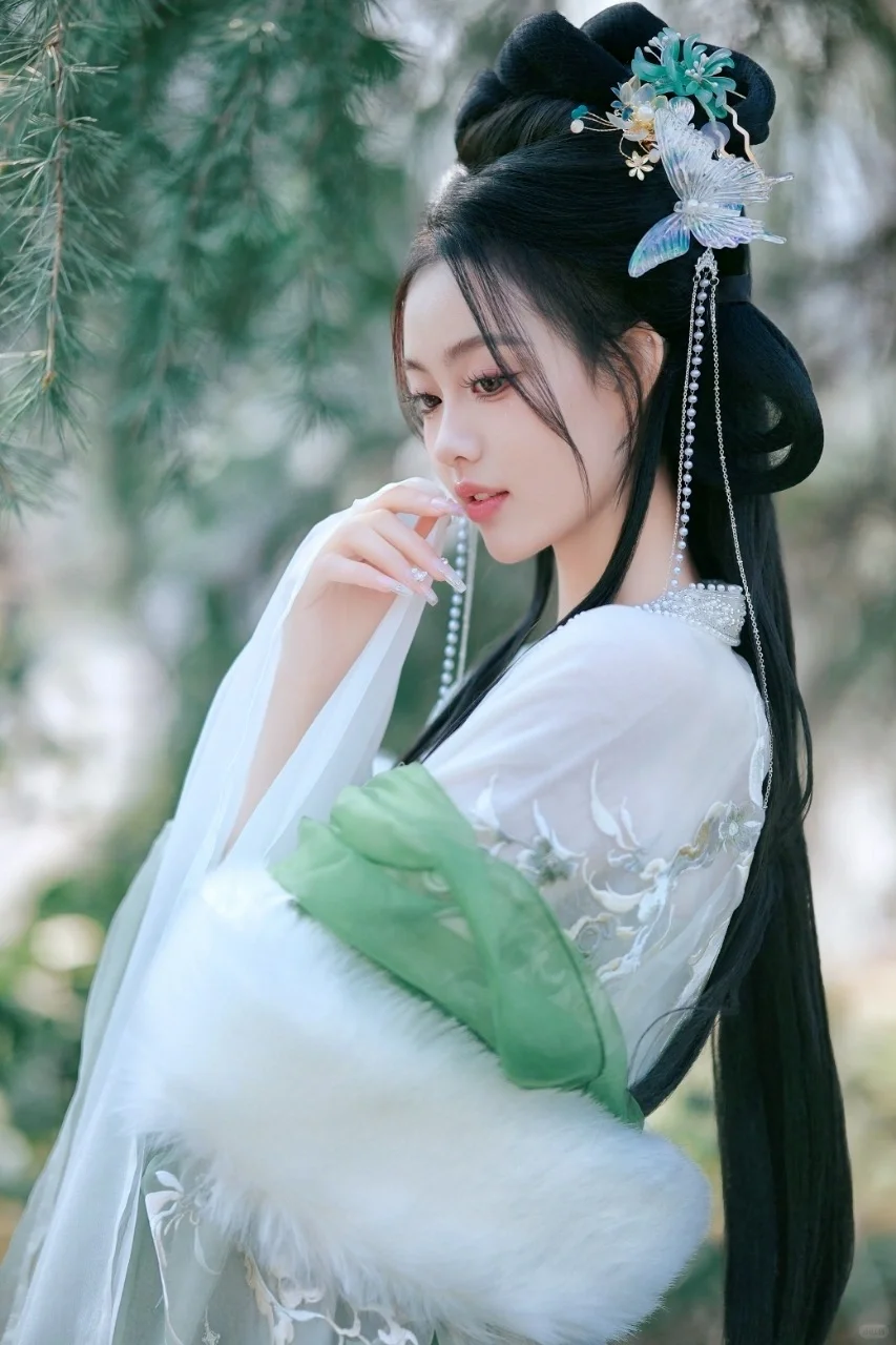 美哭了！轻氧感汉服写真～每一秒都很美