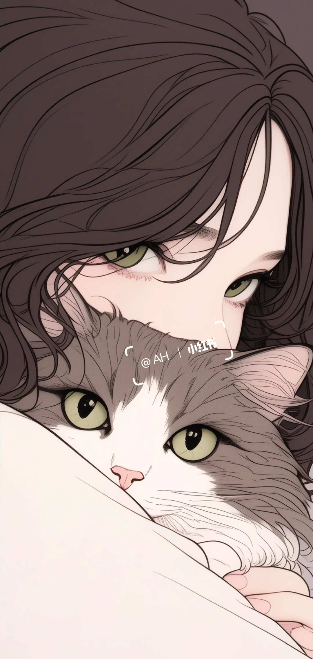猫咪美女可爱壁纸来啦！！！