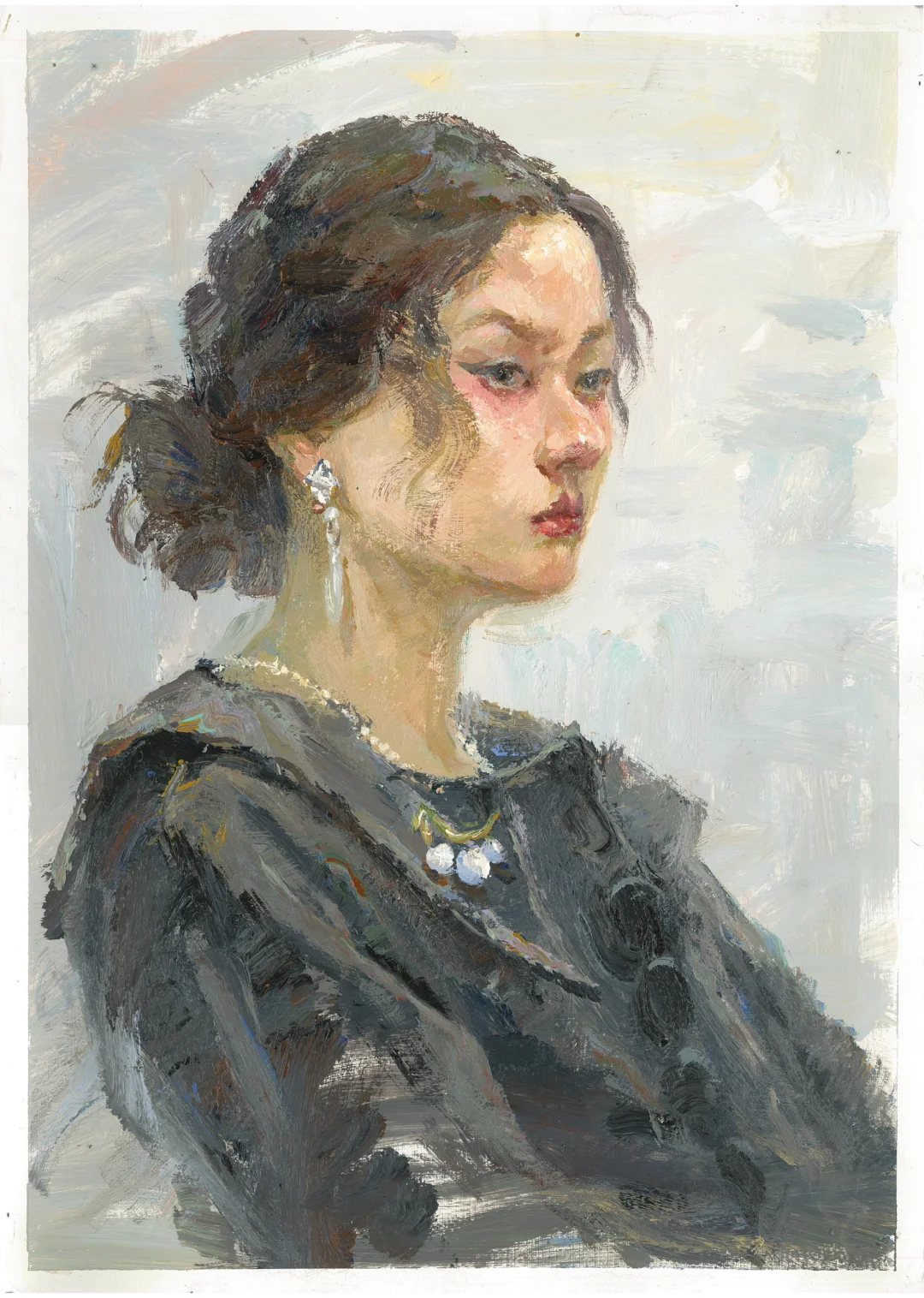 美女一张，画的时候就觉得这姑娘超美