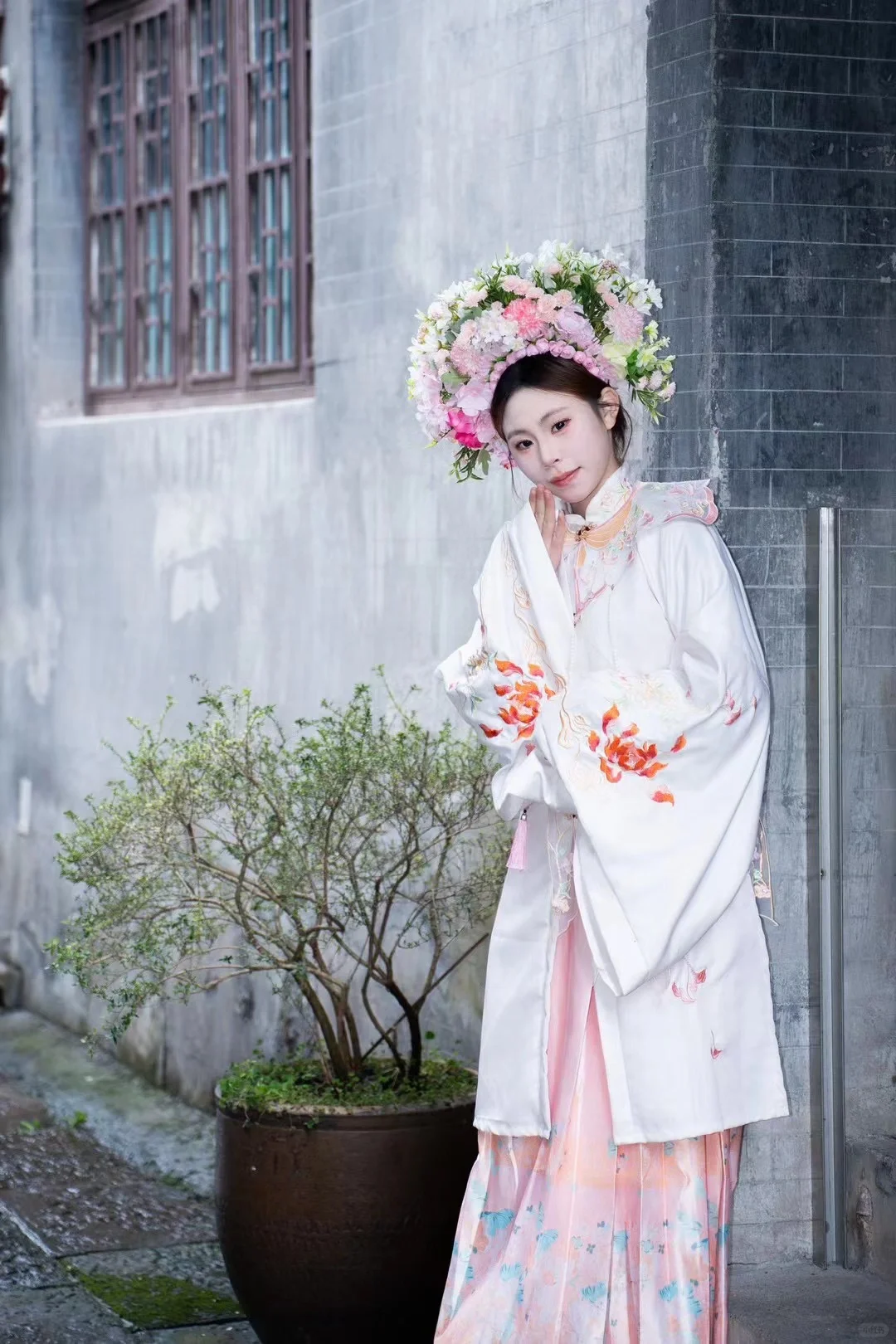 一念簪花，一世无忧 今生戴花，世世漂亮