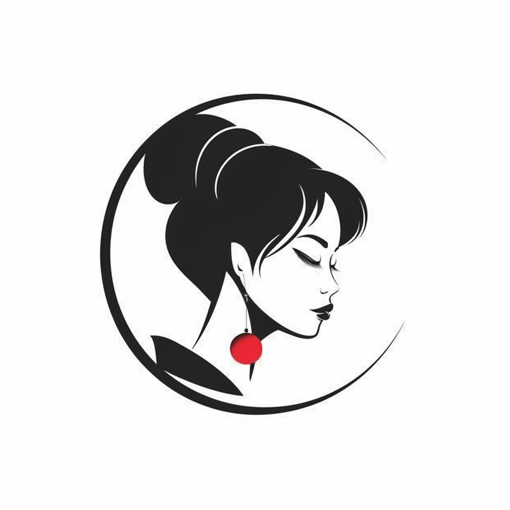 美容行业女人生意LOGO设计