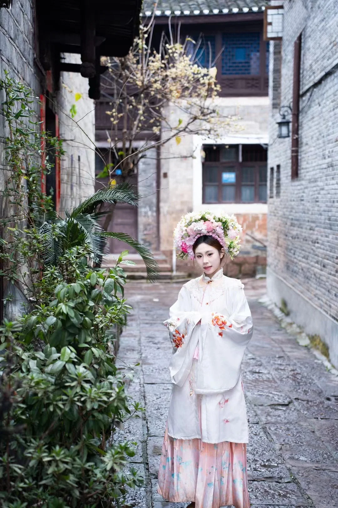 一念簪花，一世无忧 今生戴花，世世漂亮