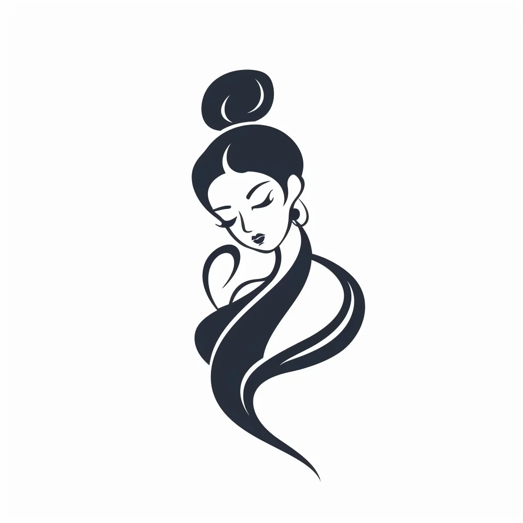 美容行业女人生意LOGO设计
