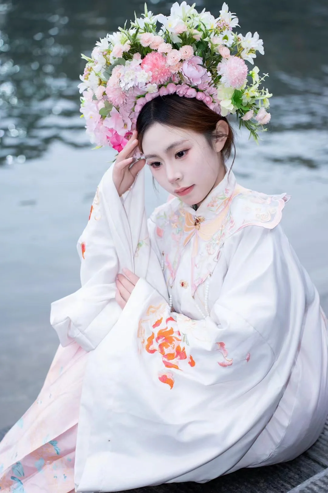 一念簪花，一世无忧 今生戴花，世世漂亮