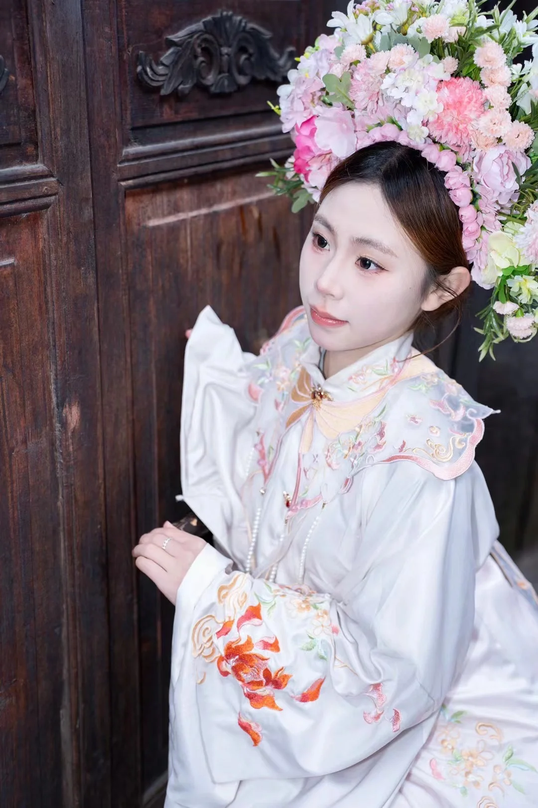 一念簪花，一世无忧 今生戴花，世世漂亮