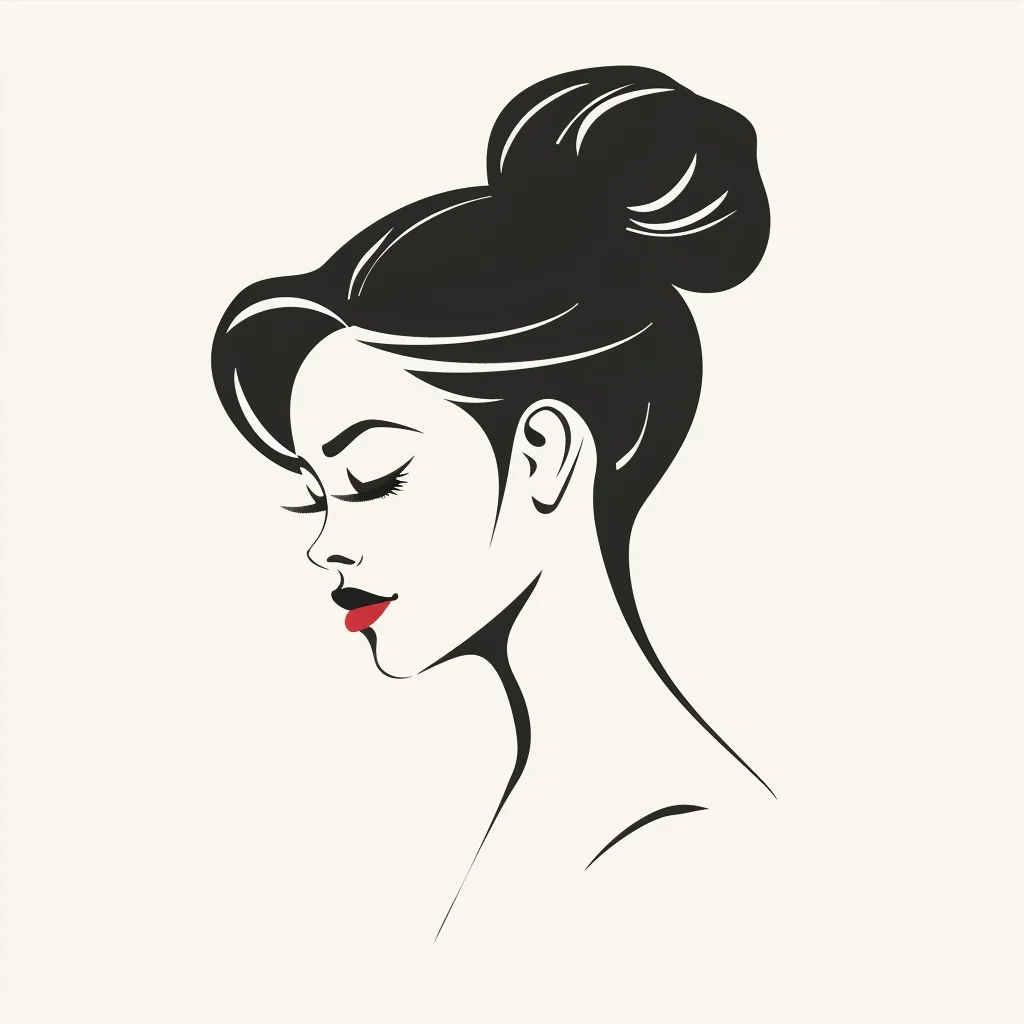 美容行业女人生意LOGO设计