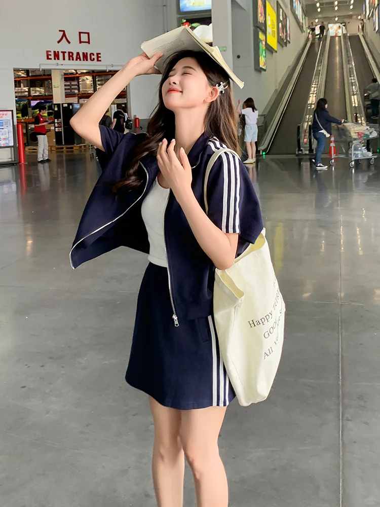 💃美女夏日新款运动套装穿搭攻略👗