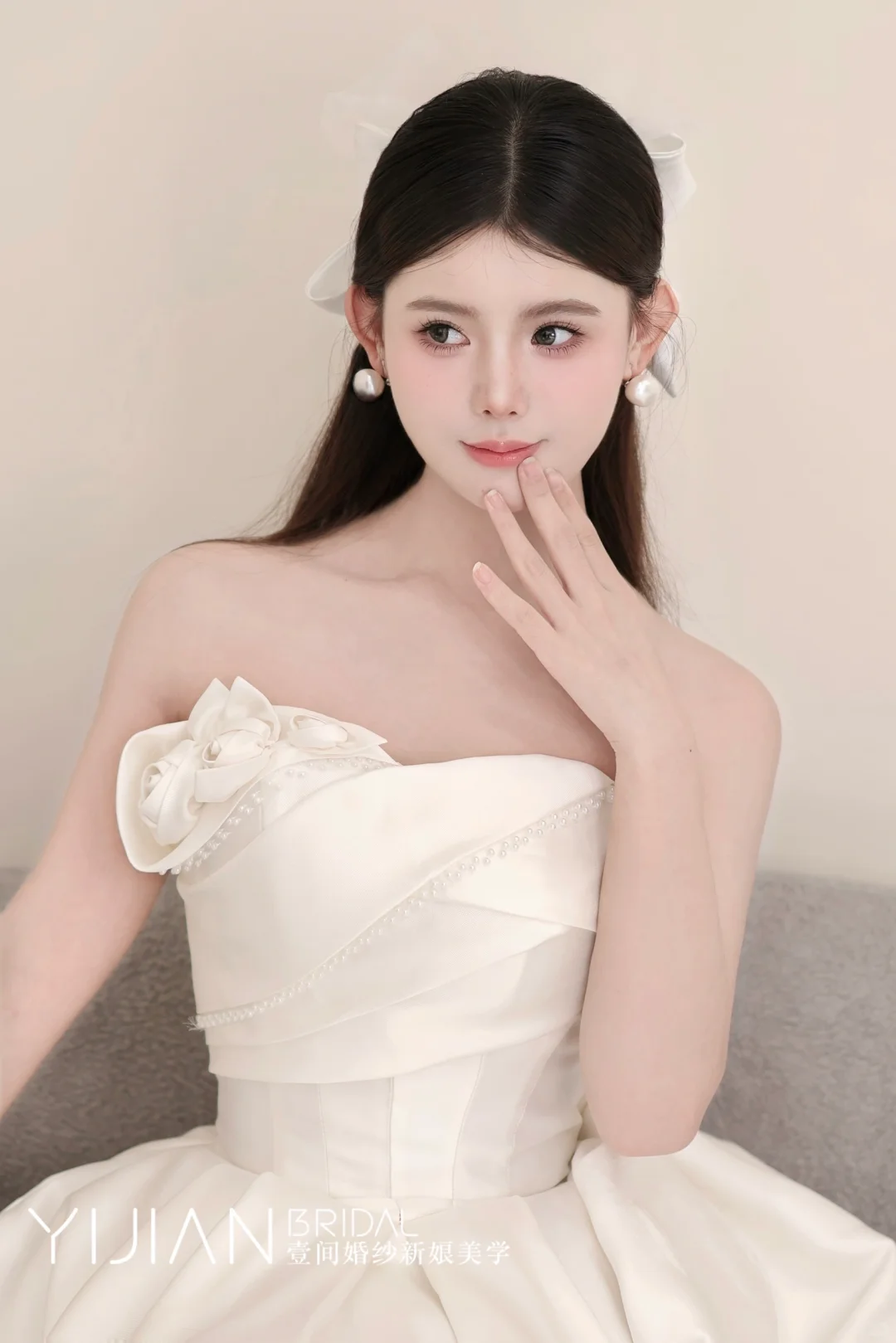 甜妹新娘谁能拒绝得了呀