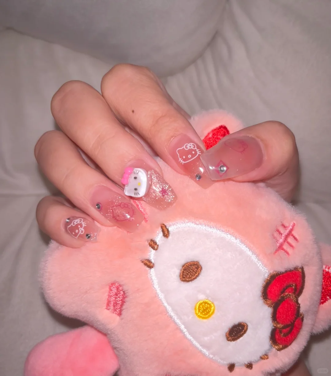 这个猫眼kitty美甲居然只要98💰