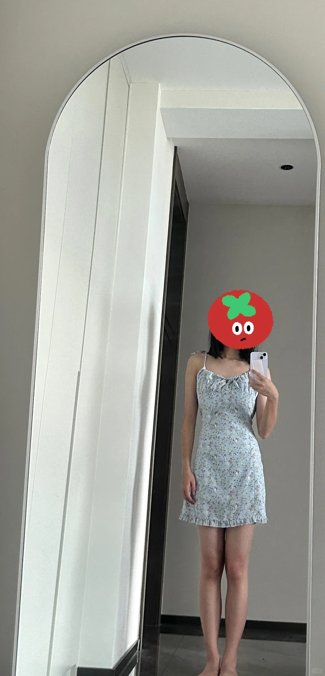 好乖的显腿长小个子夏日连衣短裙分享～