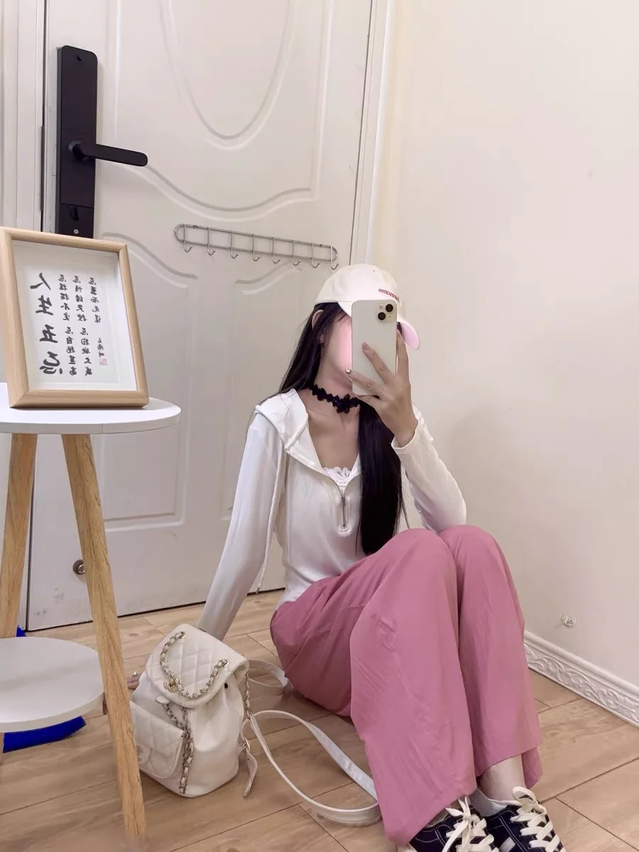 甜妹的夏天来啦🍃树莓色上身巨显白还很显瘦