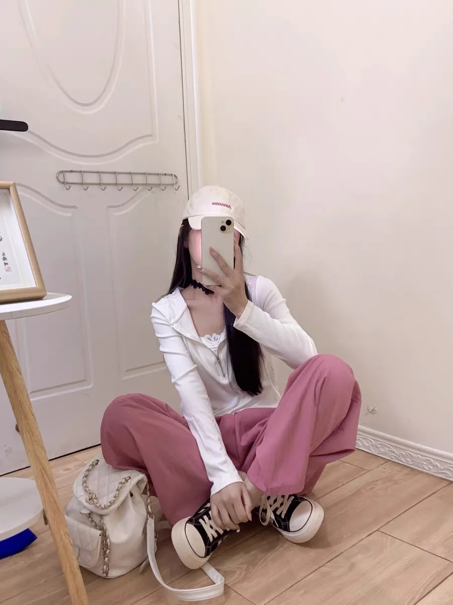 甜妹的夏天来啦🍃树莓色上身巨显白还很显瘦