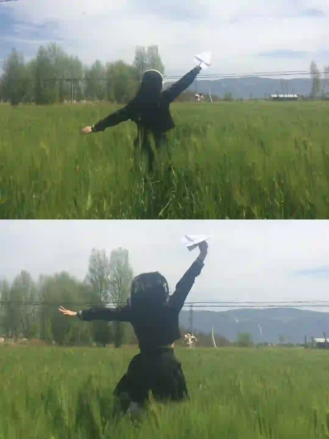 我的纸飞机飞呀飞