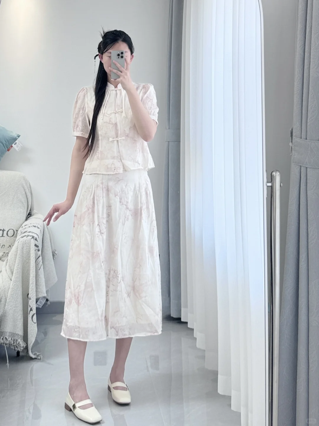 178cm/65kg，真的无法拒绝这套甜甜的新中式