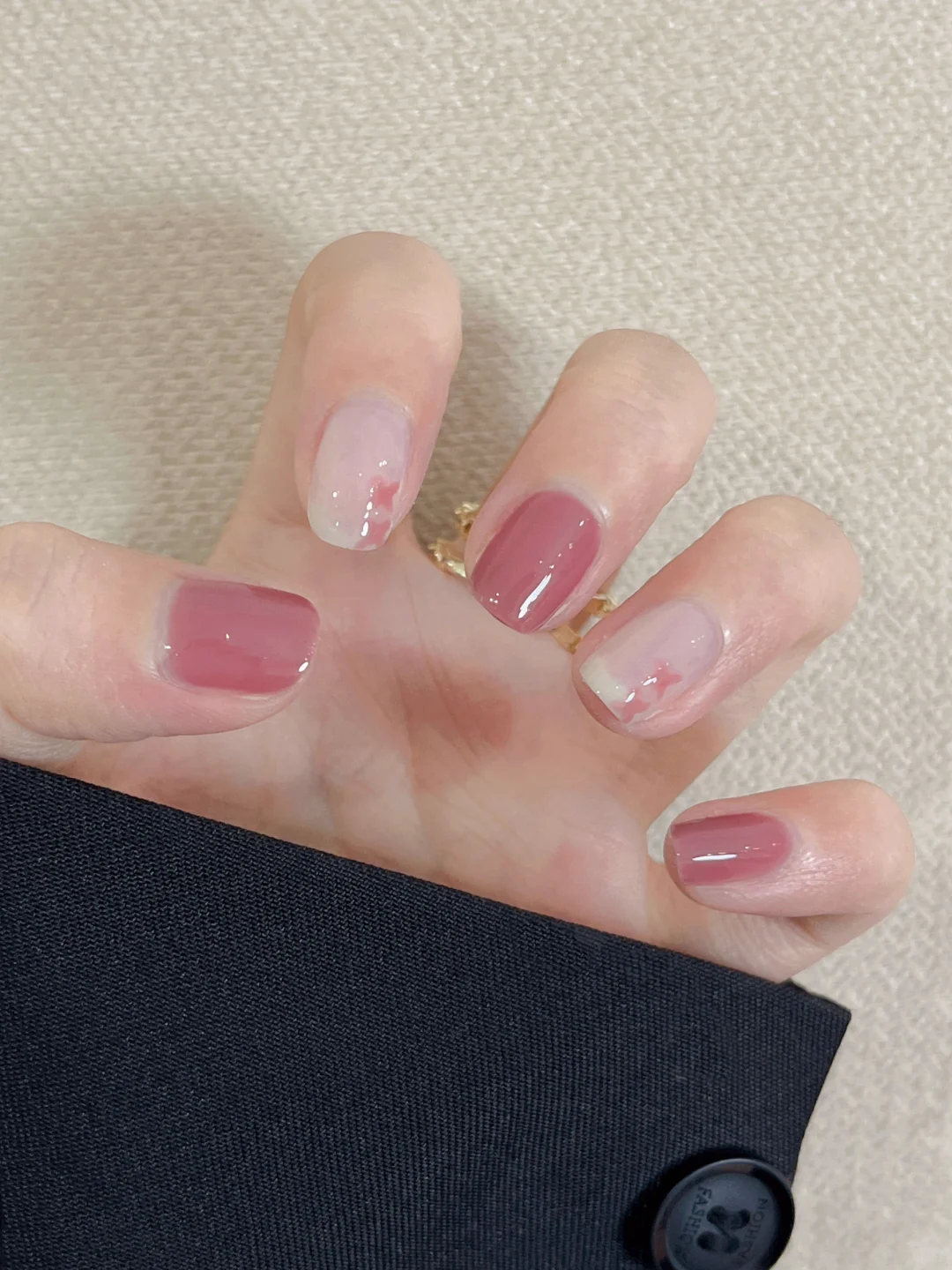 夏日清爽甜妹裸色💗