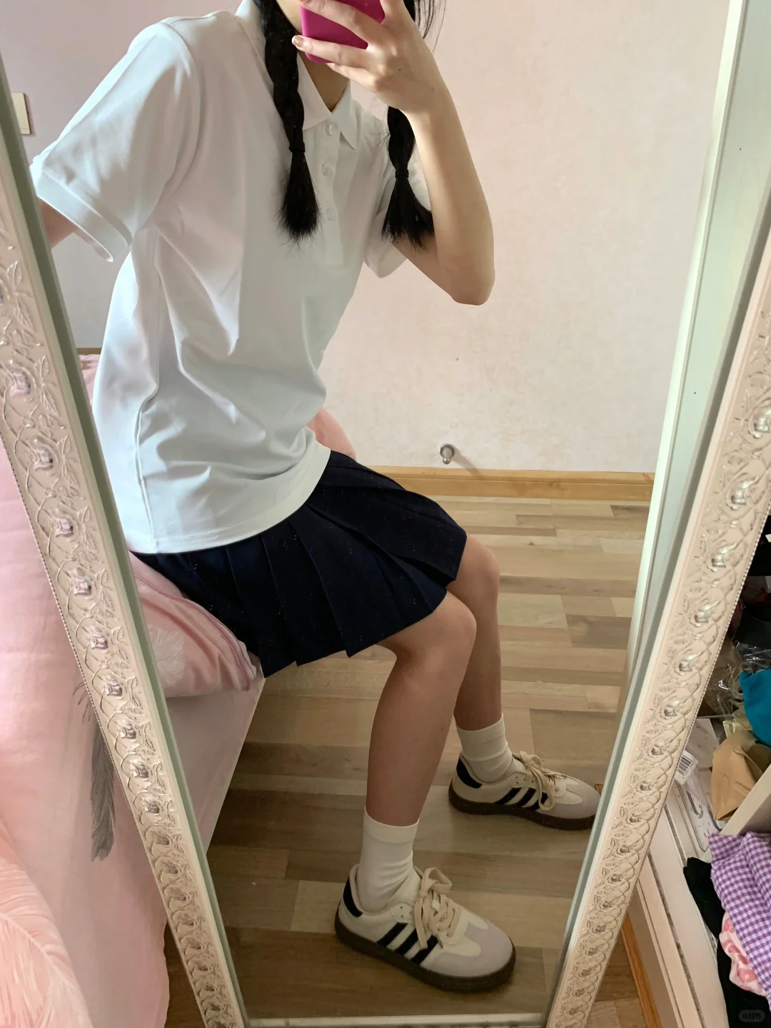 绀裙百搭的神！！