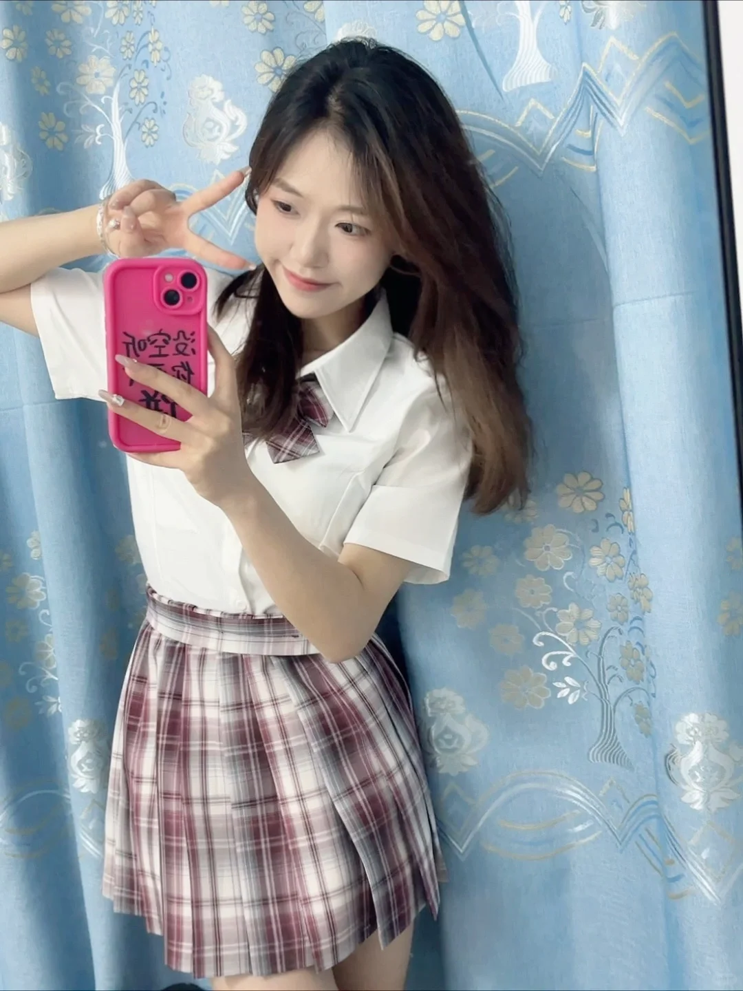 原来jk没有安全裤！！！