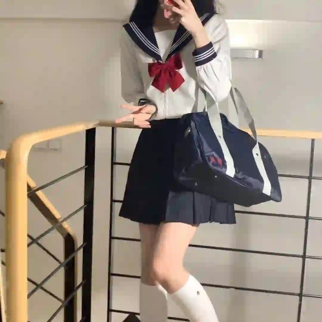 夏日甜美学姐校服👗