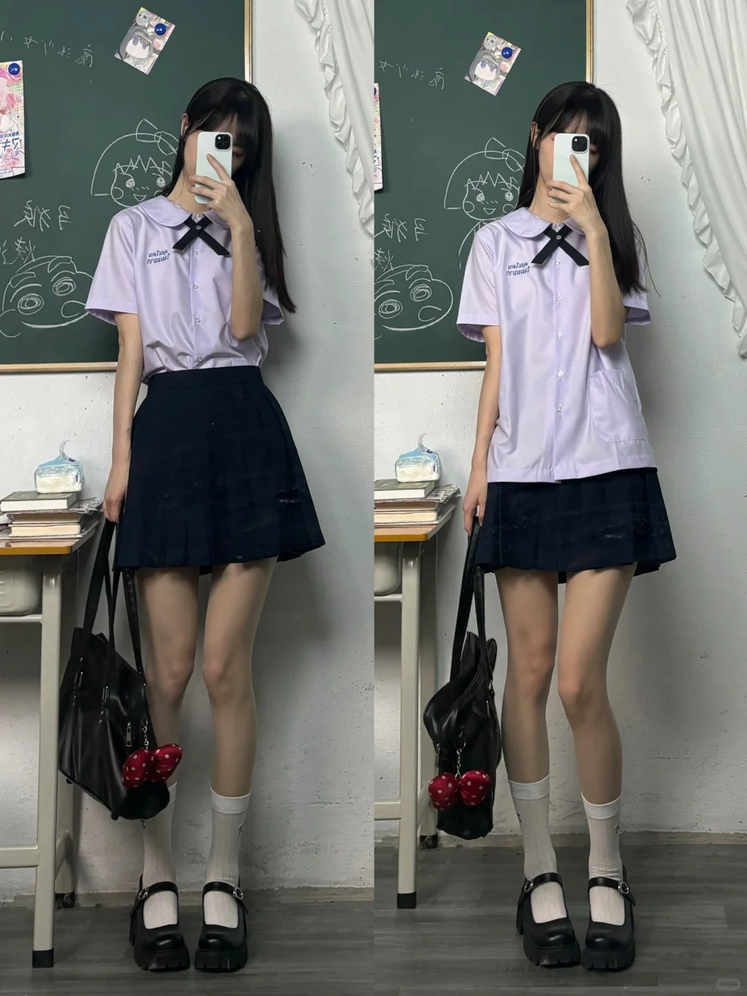 jk日常｜泰式校服是什么乖乖女啊！