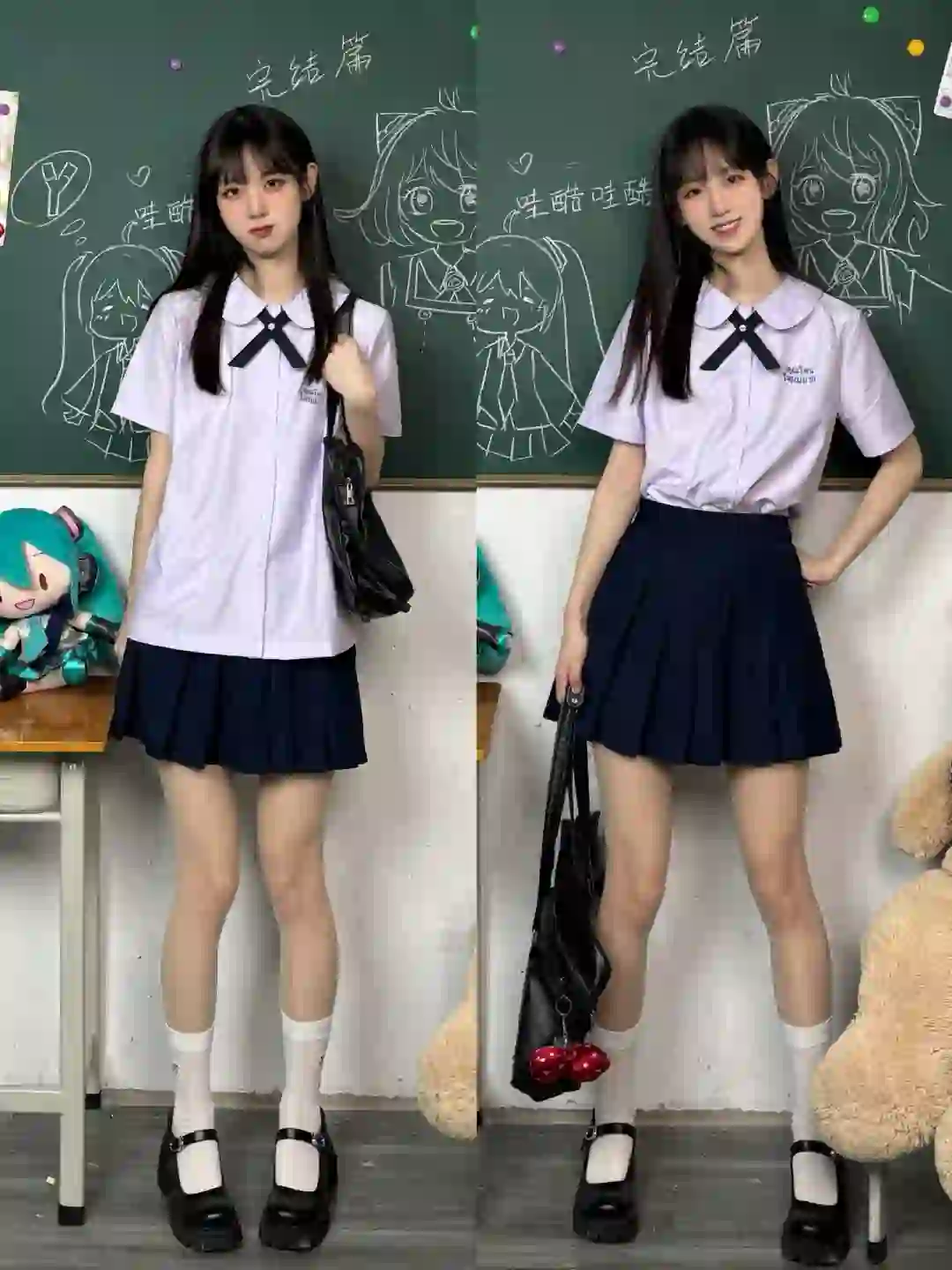 jk日常｜泰式校服是什么乖乖女啊！