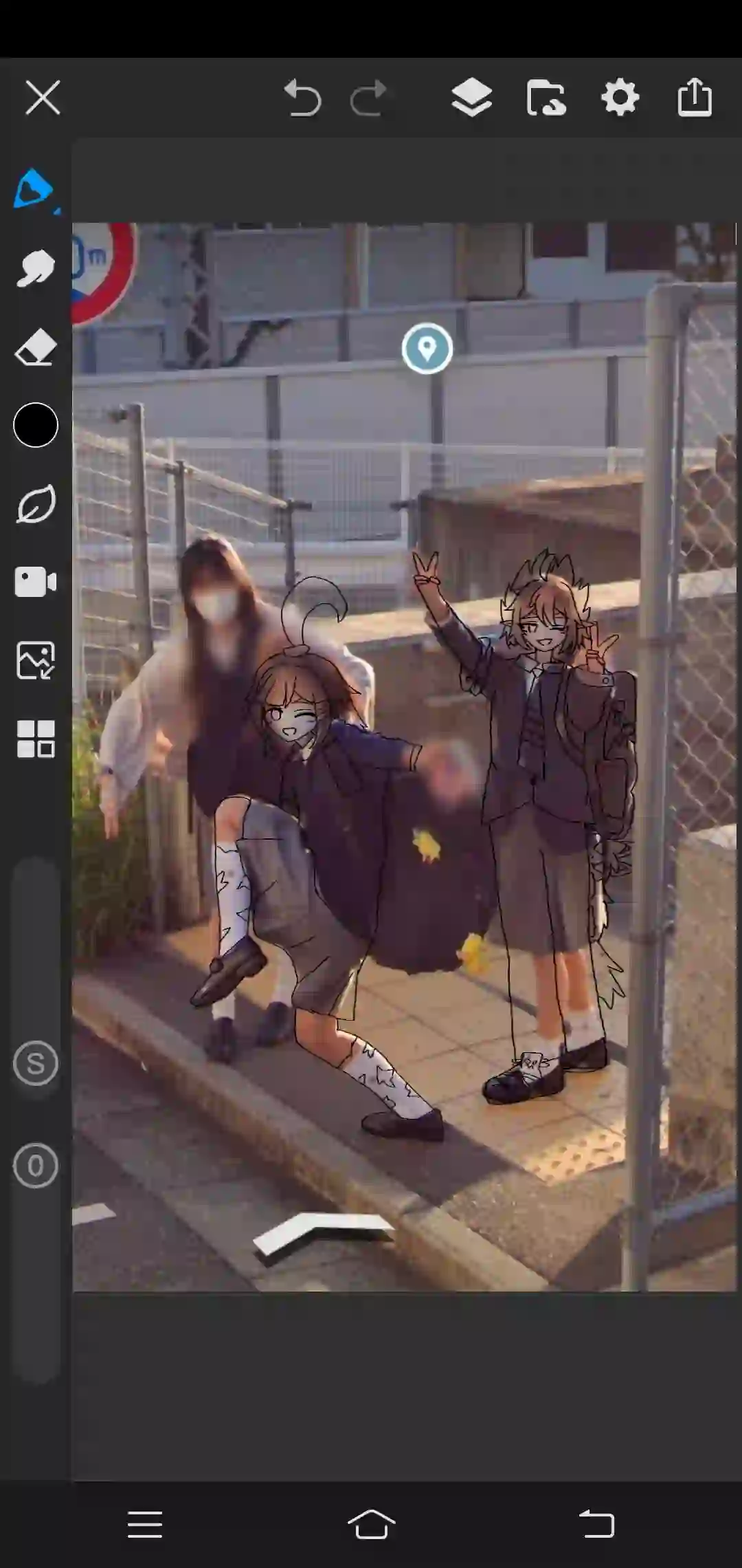 B站最近很火的jk三人组画了(预告！！