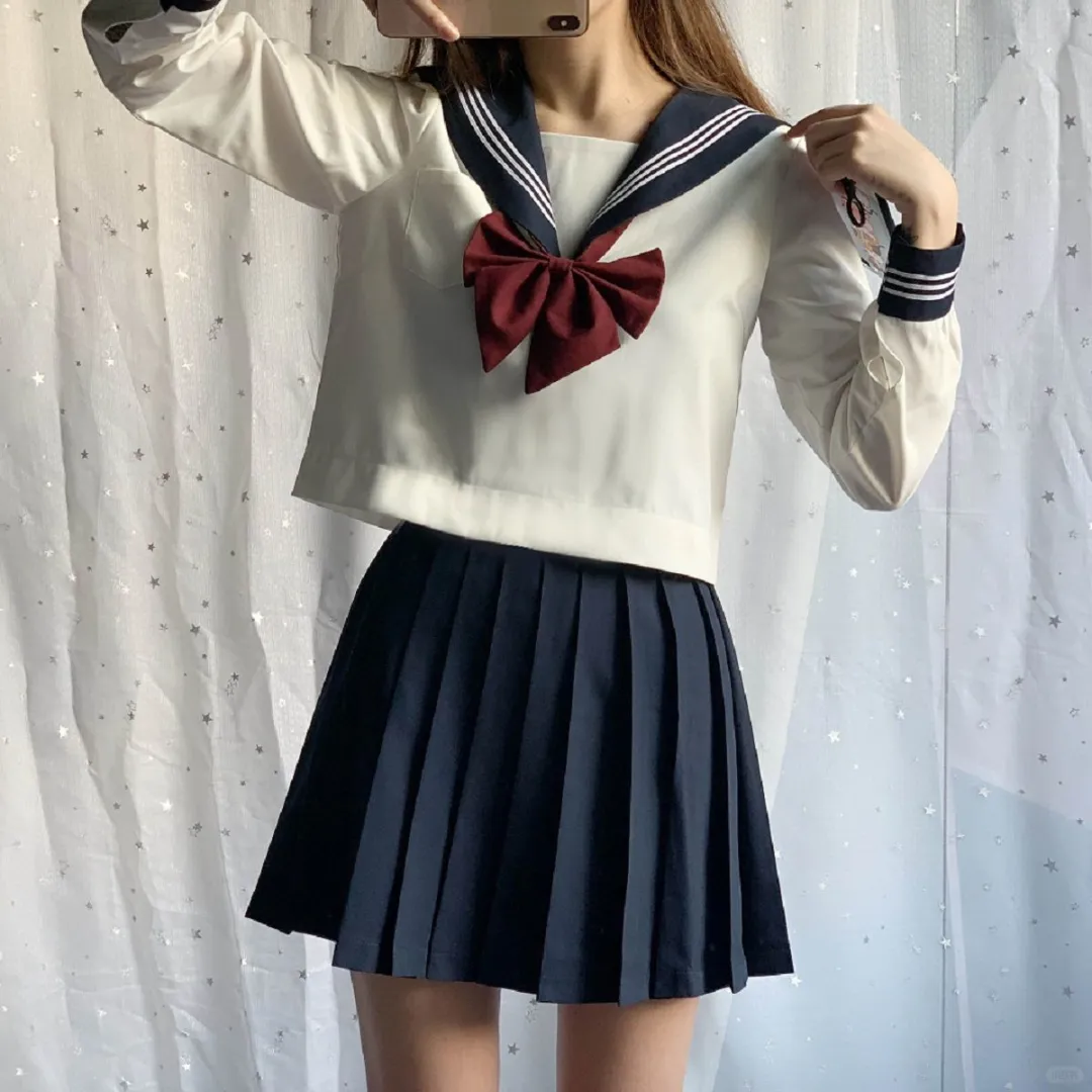 夏日甜美学姐校服👗