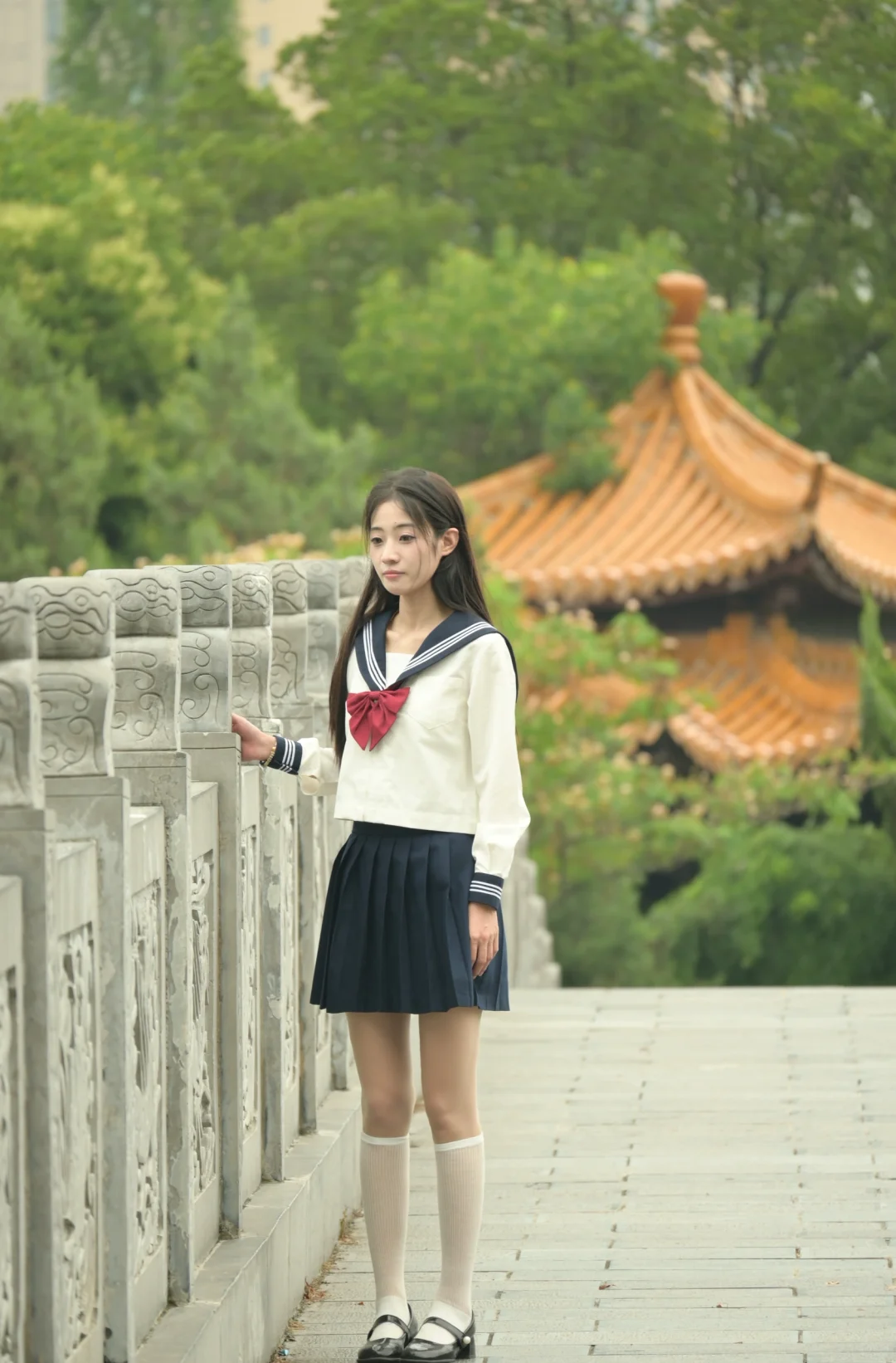 今天的jk真的好好拍～