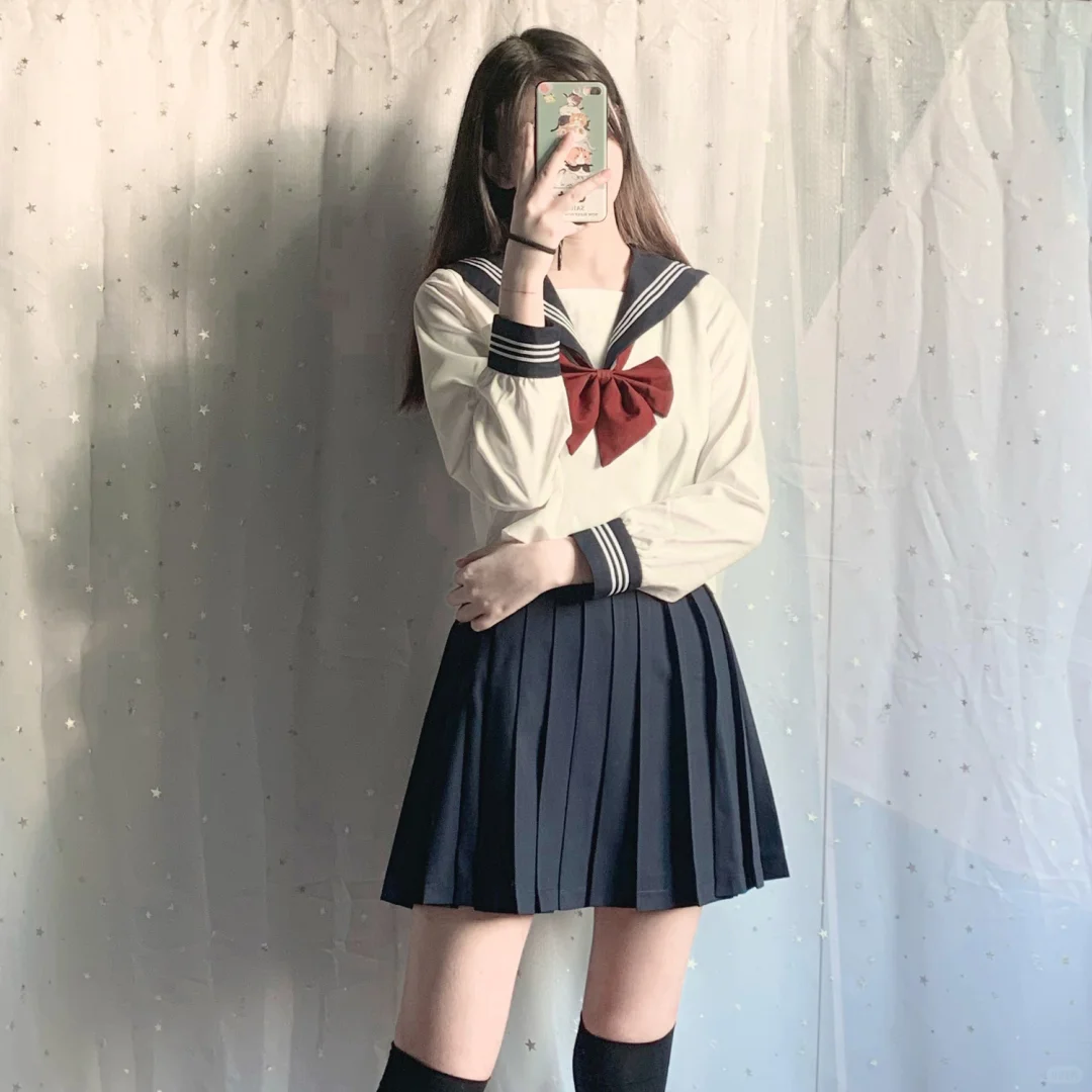 夏日甜美学姐校服👗